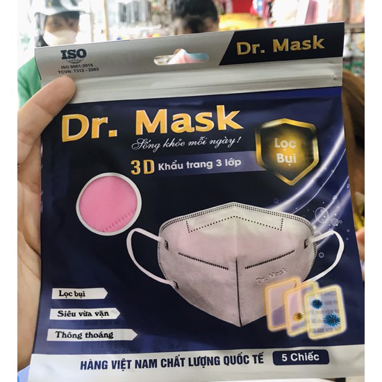 Khẩu trang y tế Dr,mask 3DS1, cheapstore10k