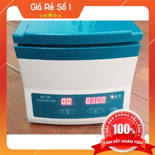 (Tbyt Hào Anh)Máy li tâm tách máu huyết tương 12 ống 80-2B điện tử hoàn toàn - Hàng cao cấp chạy êm - Chống rung lắc
