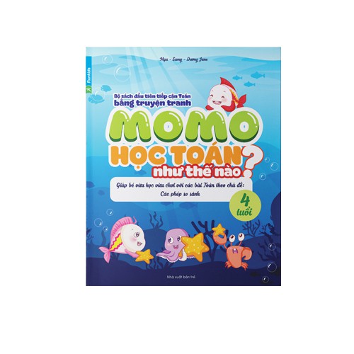 Sách Combo 4 cuốn Momo học Toán như thế nào? cho bé từ 3 - 5 tuổi | BigBuy360 - bigbuy360.vn