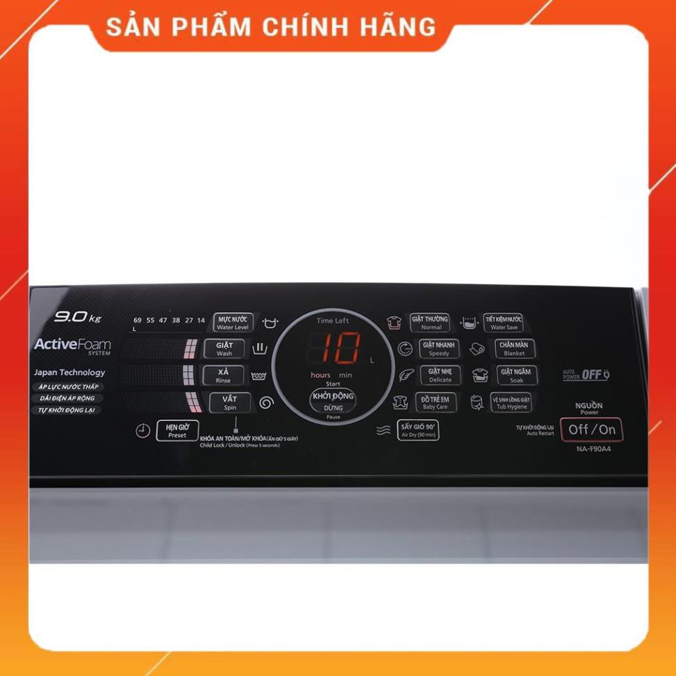 Máy giặt cửa trên Panasonic 9kg F90A4GRV [ VẬN CHUYỂN MIỄN PHÍ NỘI THÀNH HÀ NỘI ]