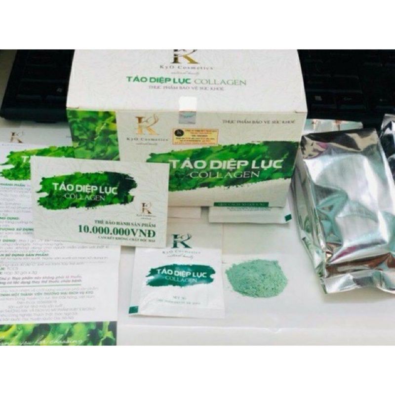 Tảo Diệp lục Colagen- thanh lọc cơ thể, đào thải độc tốc, giữ dáng đẹp da | BigBuy360 - bigbuy360.vn