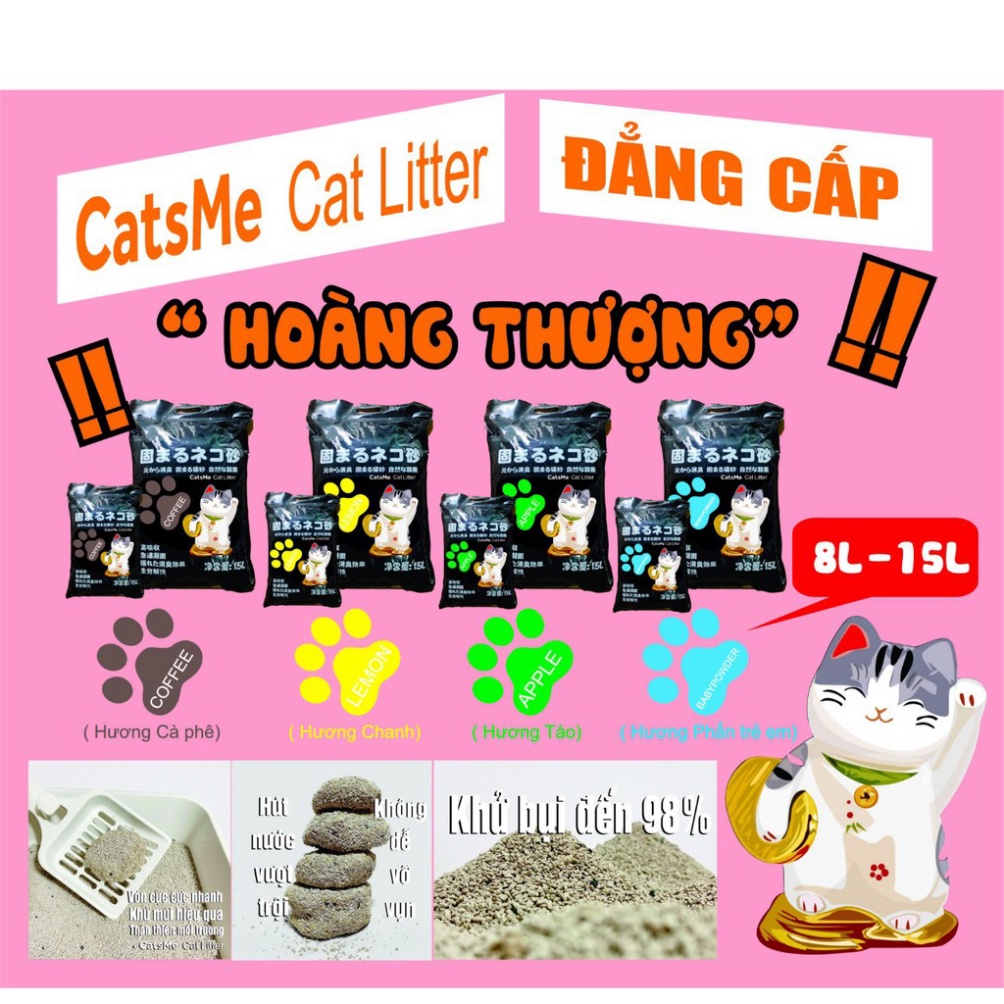Cát Vệ Sinh Cho Mèo Cat Nhật Litter - 15L