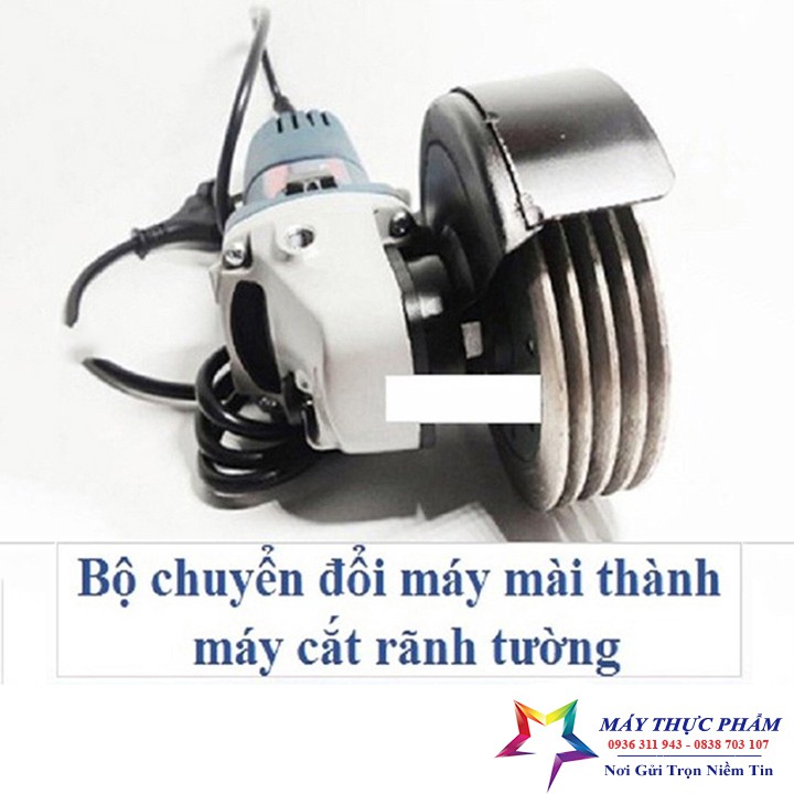 Đầu Chuyển Đổi Máy Mài Góc Thành Máy Cắt Rảnh Tường