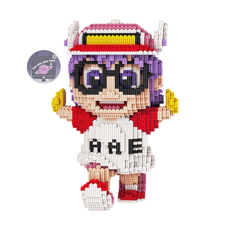 Đồ chơi lắp ráp nhân vật hoạt hình Arale