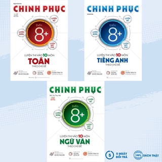 Sách - combo chinh phục luyện thi vào lớp 10 theo chủ đề