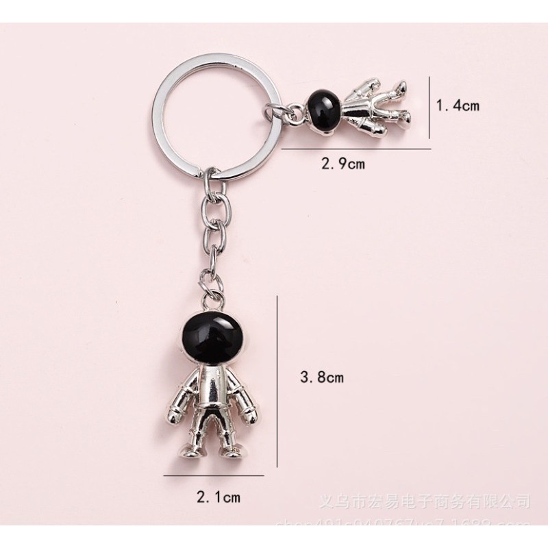 MÓC KHOÁ PHI HÀNH GIA - Set 2 hình sắt cực ngầu