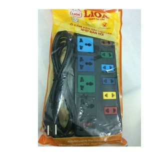 Ổ cắm lioa dây dài 3m
