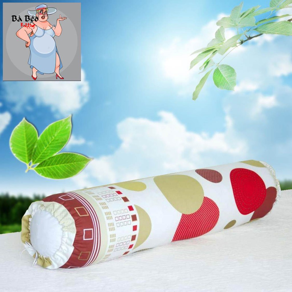 Vỏ gối ôm 35cmx100cm , Áo gối ôm có bèo nơ, Áo gối ôm rẻ cho người lớn.