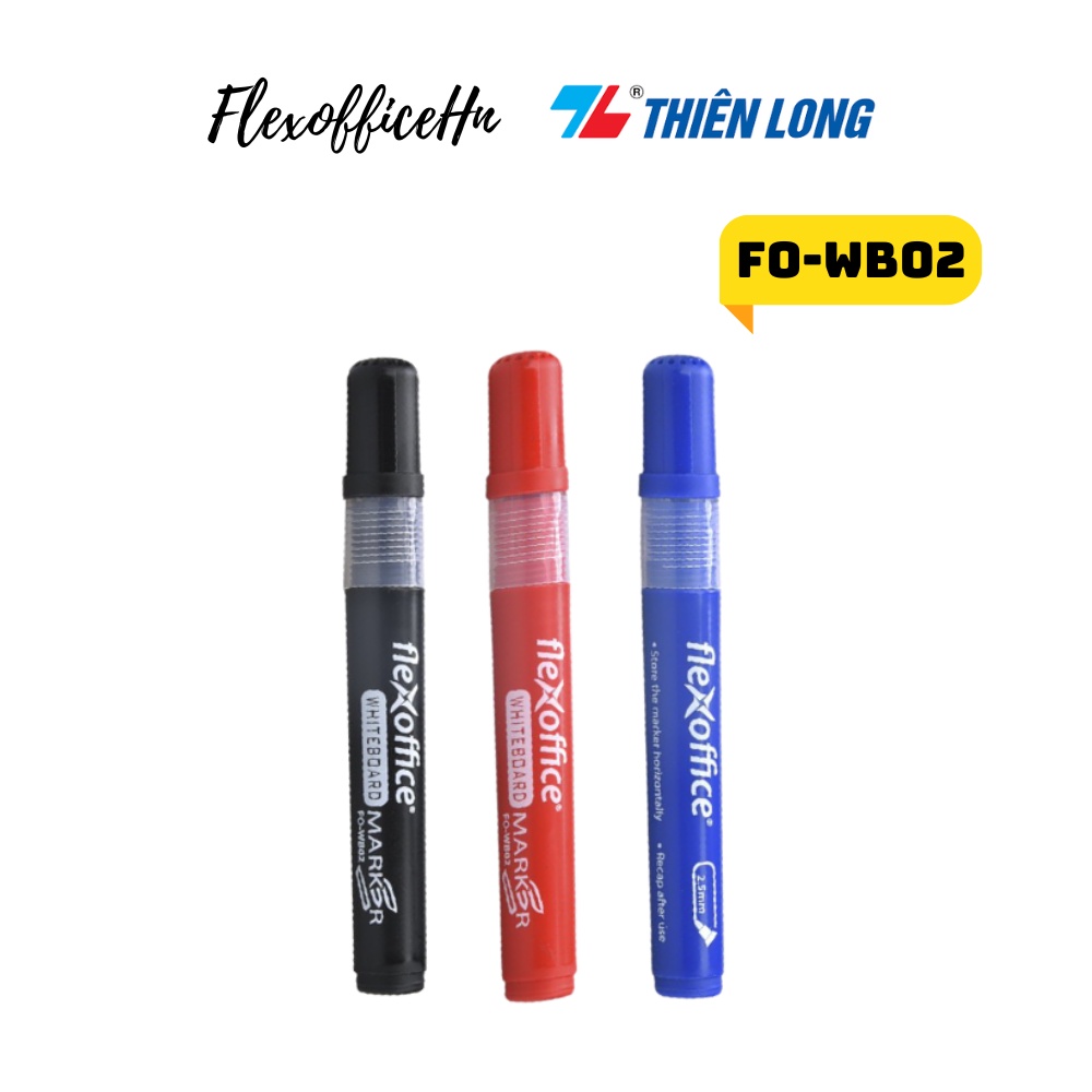 Combo 10 Bút lông bảng FlexOffice FO-WB02