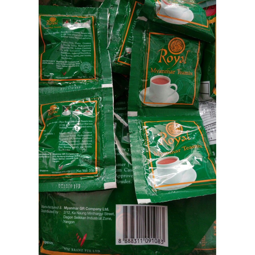 Combo 5 gói Trà sữa Royal Myanmar