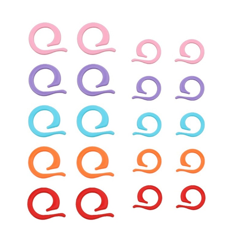 Set 30 / 100 / 120 Kẹp Đánh Dấu Đan Len Nhiều Màu Sắc