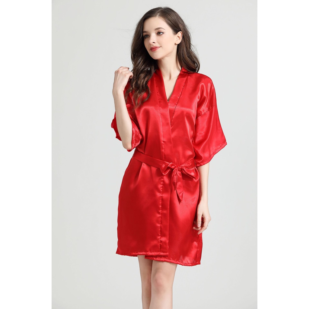 Áo choàng ngủ cho cô dâu