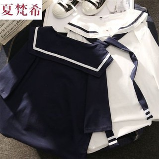 (SẴN) Áo thun cổ thủy thủ