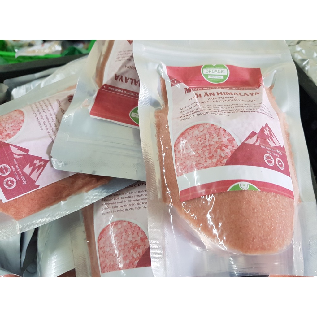 Muối hồng Himalaya 500Gr