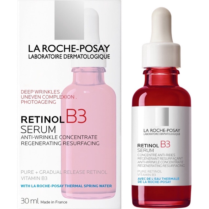 Dưỡng chất giúp giảm thâm nám và nếp nhăn trên da, làm đều màu da La Roche Posay Retinol B3 Serum