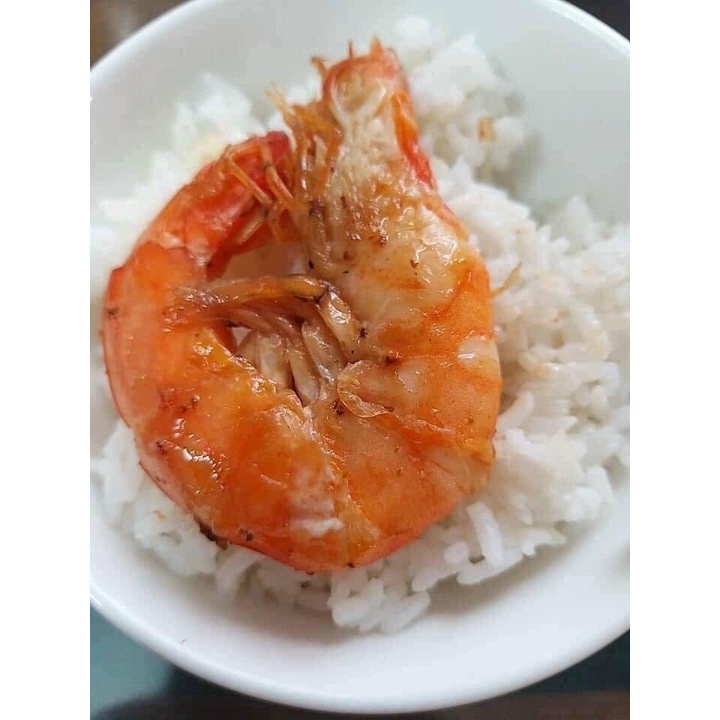 Tôm lột size to 500gr, Tôm thẻ lột  3M FOOD HS