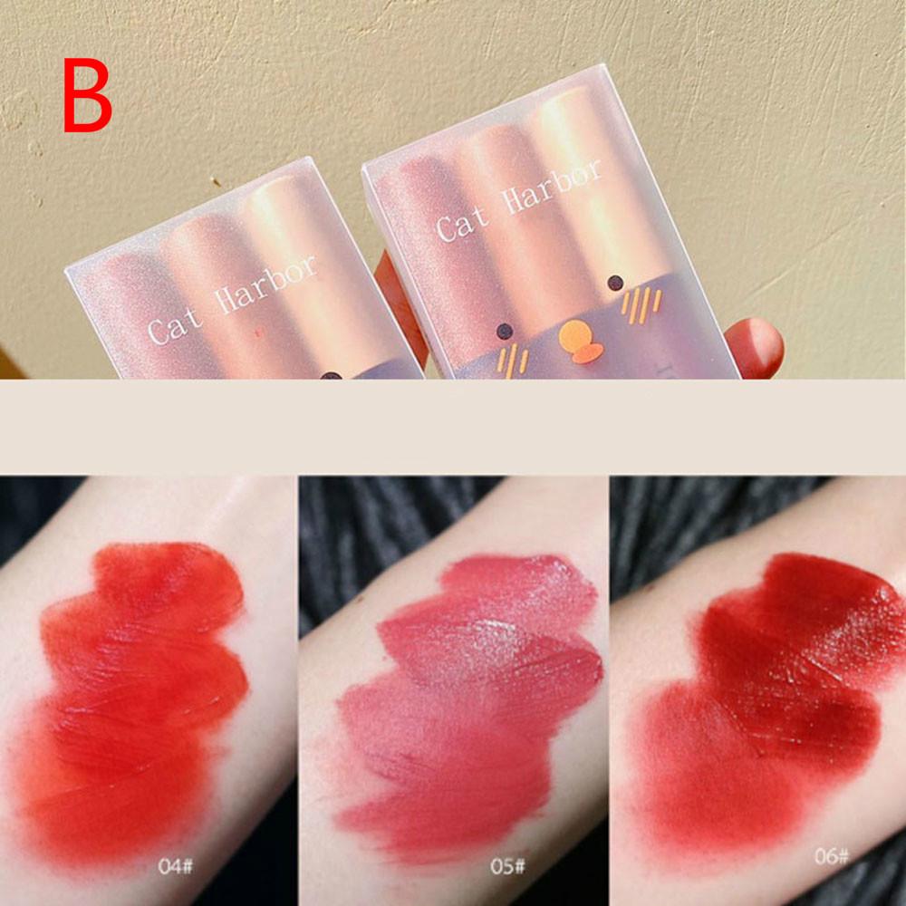 Set 3 son môi chống thấm nước chống dính dùng làm quà tặng cho nữ | BigBuy360 - bigbuy360.vn