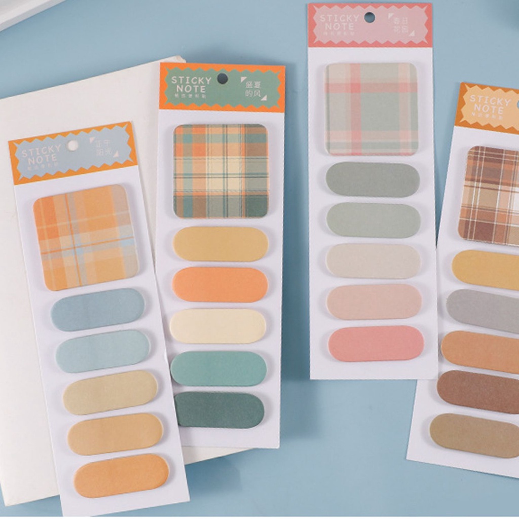 120 miếng dán ghi chú đơn giản tiện dụng cho văn phòng / trường học