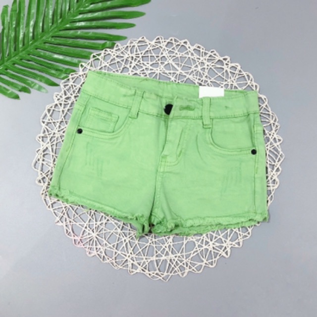Quần short kaki bé gái