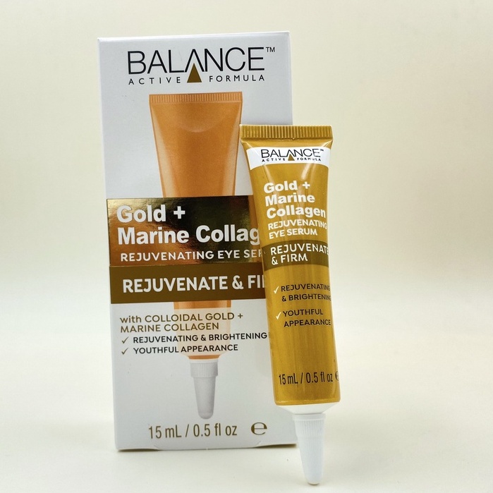 Kem Dưỡng Mắt Chống Lão Hóa Balance Gold  Marine Collagen Rejuvenating Eye Serum 15ml