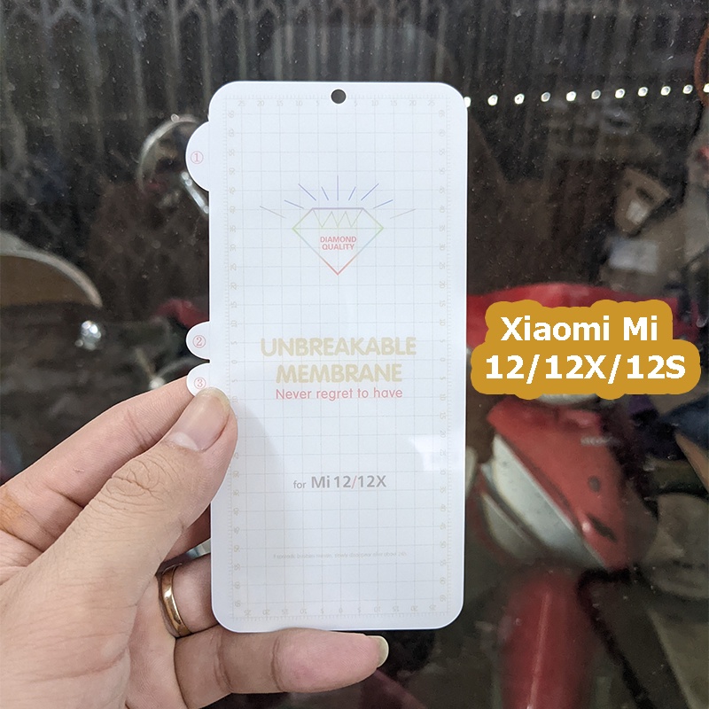 Miếng dán PPF phủ full màn hình Xiaomi Mi 12, Mi 12x, Mi 12 Pro, Mi 12s Pro, Mi 12s Ultra