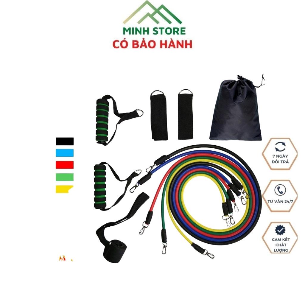 Dây Kéo Ngũ Sắc Đàn Hồi Tập Thể Dục Cao Cấp