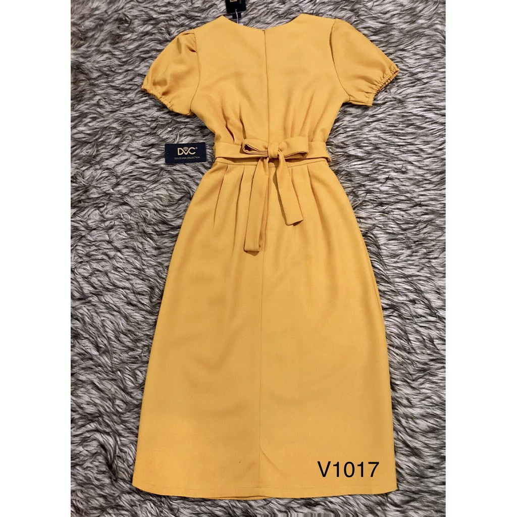 [ xả kho ] MiD Đầm suông V1017 Mie Design ảnh thật