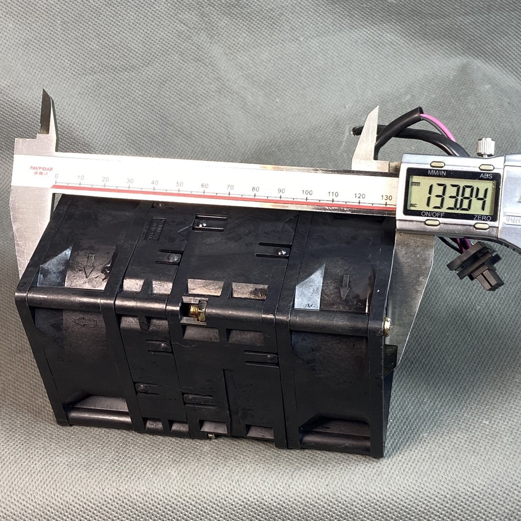 Quạt Hỏa Tiễn 8 cm Delta 12 V-- 3.3A x 2 . gió siêu mạnh G0838X12BBZP-31