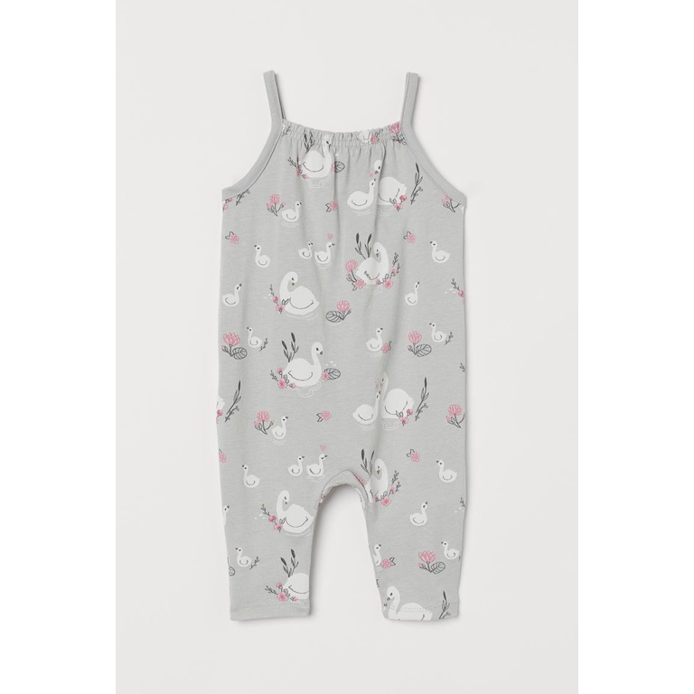 Jumpsuit romper báo HM H&M 4-24m fom to_hàng chính hãng Anh