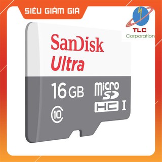Thẻ Nhớ SanDisk Ultra 32/16GB Chuyên Dùng Cho Camera, Điện Thoại 80MB/S - Sản Phẩm Chính Hãng