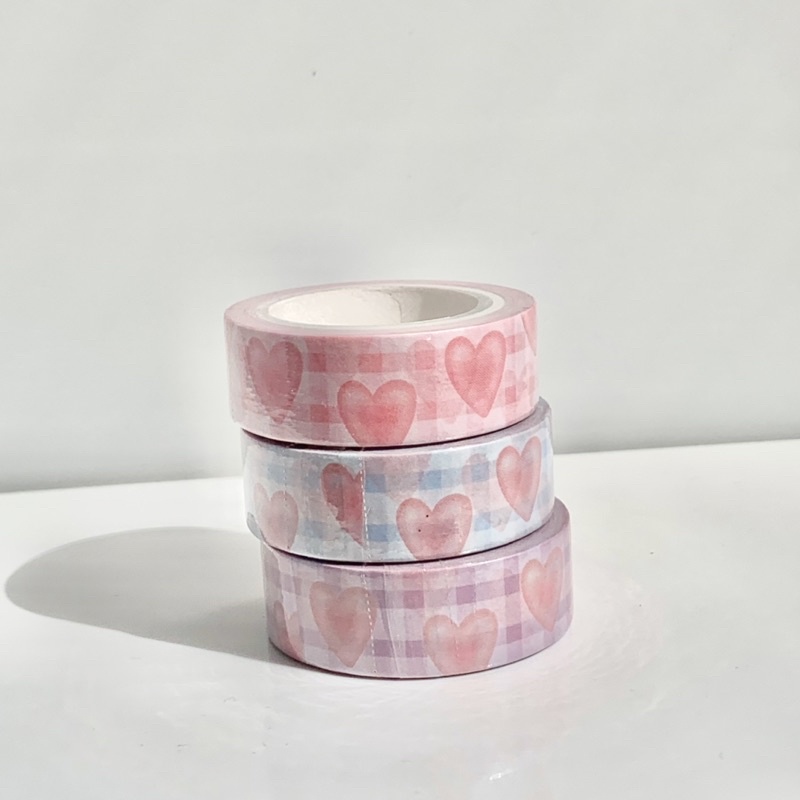 La Cotte | Băng dính washi hình trái tim 💗