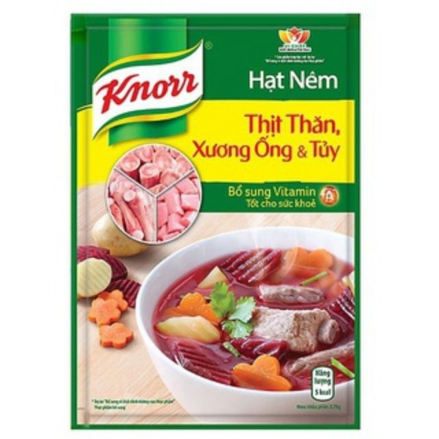 hạt nêm knorr thịt heo 50g hsd 2021
