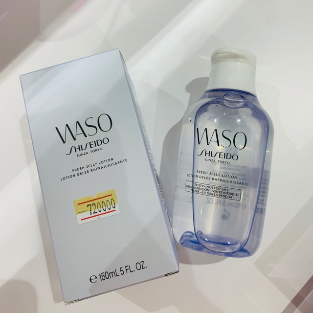 Nước cân bằng Shiseido Waso Fresh Jelly Lotion 150ml 𝑯&𝑪