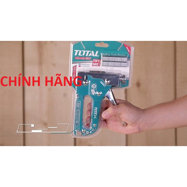 ĐỒ NGHỀ TOTAL Kềm bấm ghim 3 trong 1 THT31143