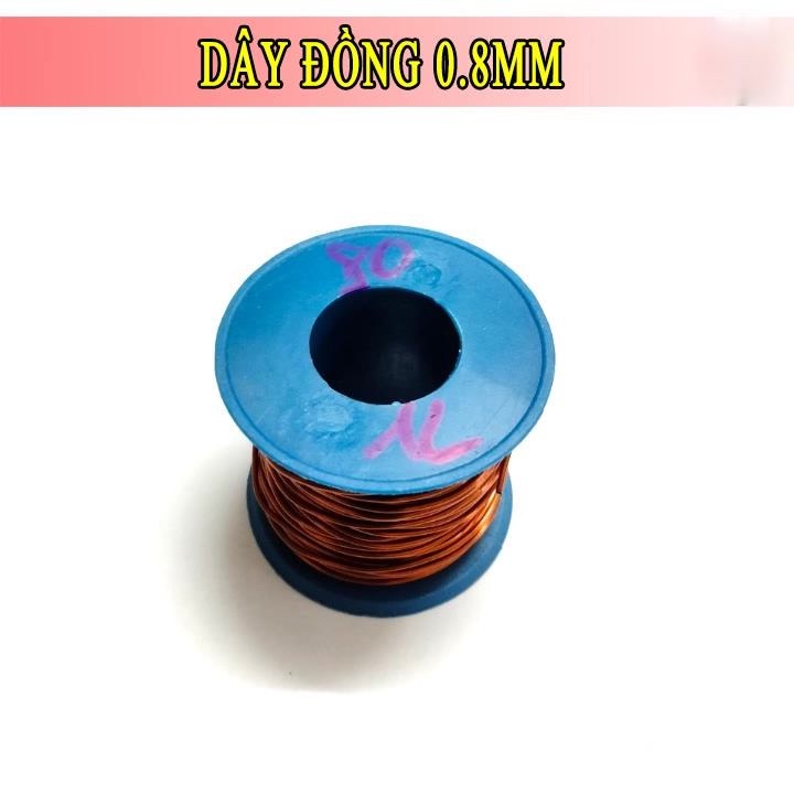 Dây đồng cuộn 100g 0.8mm