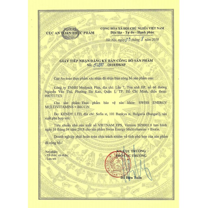 Viên sủi Vitamin tổng hợp Swiss Energy Multivitamins & Biotin (20 Viên/ tuýp) | BigBuy360 - bigbuy360.vn
