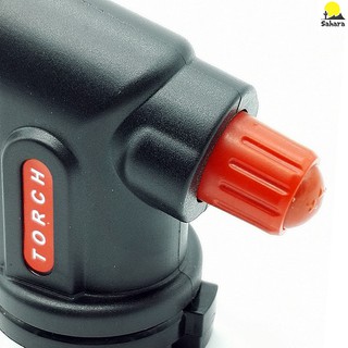 Khò lửa sử dụng bình gas mini đi dã ngoại