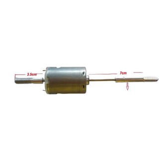 Moter 545 đã lắp sẵn đầu nối chế quạt 12v -3ht
