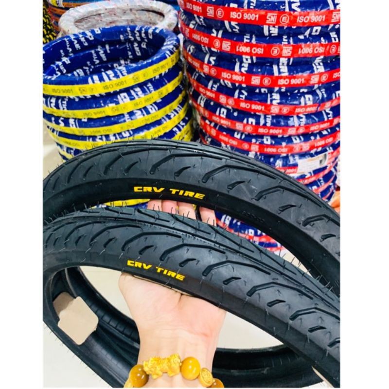 Vỏ lốp CRV gai dunlop sử dụng ruột lắp được nhiều dòng xe size 17