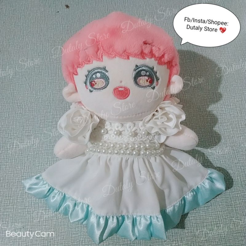 Doll bông 20cm - Set 01 váy thủy thủ mặt trăng cho búp bê kpop 20cm
