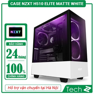 Vỏ Case NZXT H510 Elite (Mid Tower/Màu Trắng)