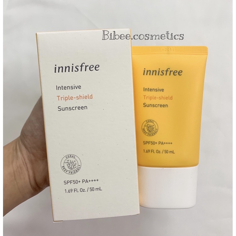 Kem chống nắng Innisfree Intensive Triple Shield Sunscreen SPF50 PA+++