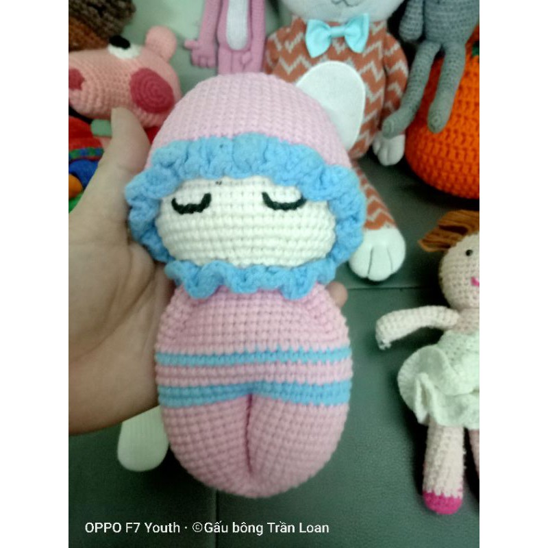 Gấu bông đan len