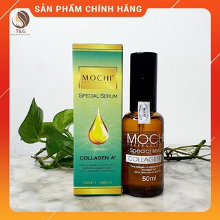 Tinh dầu, dầu dưỡng tóc Mochi collagen A+ 50ml, serum dưỡng tóc uốn nhuộm, dưỡng tóc mềm mượt thơm lâu