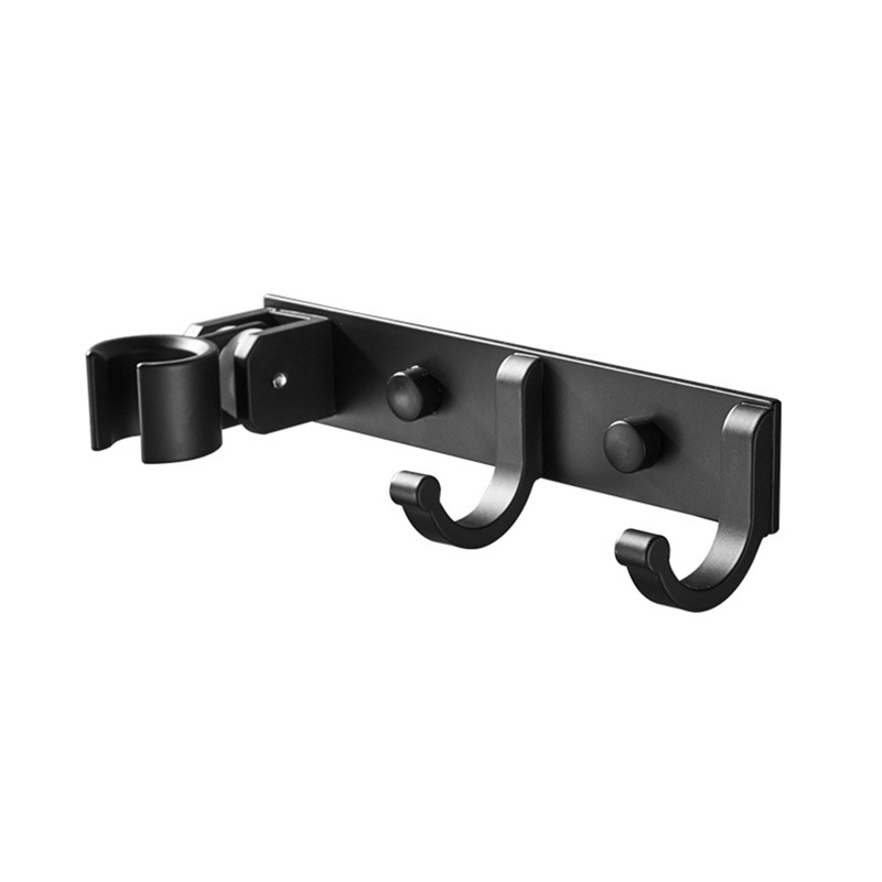 Giá Đỡ Vòi Hoa Sen Gắn Tường Nv 180° Giá Đỡ Vòi Hoa Sen Bằng Nhôm Có 2 Móc Treo Chống Thấm Nước Tùy Chỉnh