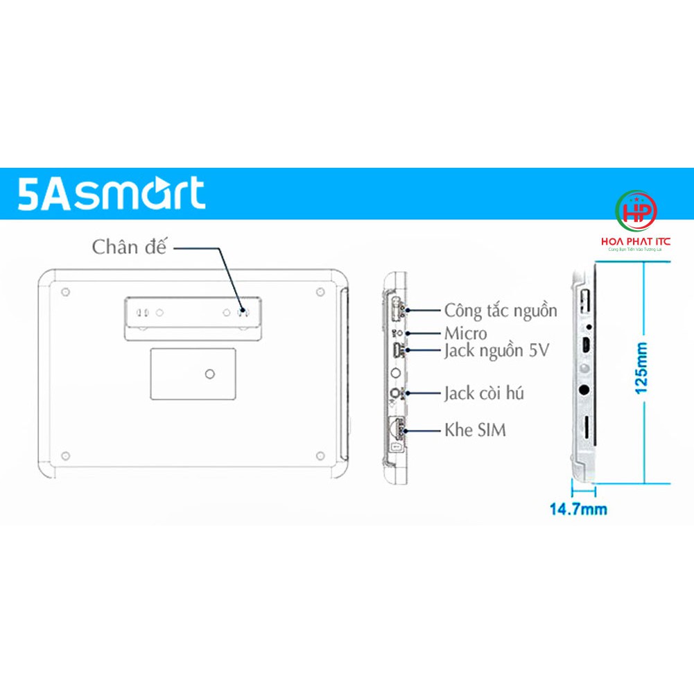 [CHÍNH HÃNG] Bộ chống trộm trung tâm dùng sim và wifi 5A Smart 5A-F10, Báo trộm qua điện thoại, gọi điện, nhắn tin