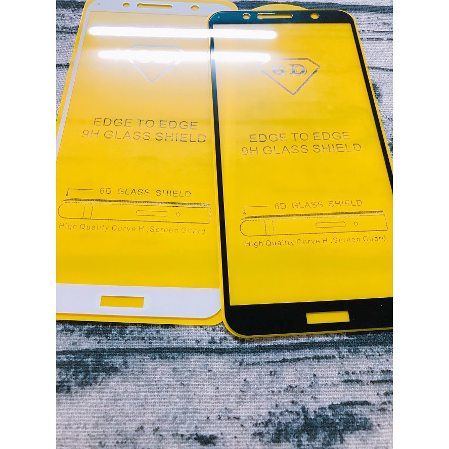 [Freeship toàn quốc từ 50k] CƯỜNG LỰC 6D HUAWEI Y6 PRIME 2018 KÍNH FULL MÀN 6D CAO CẤP