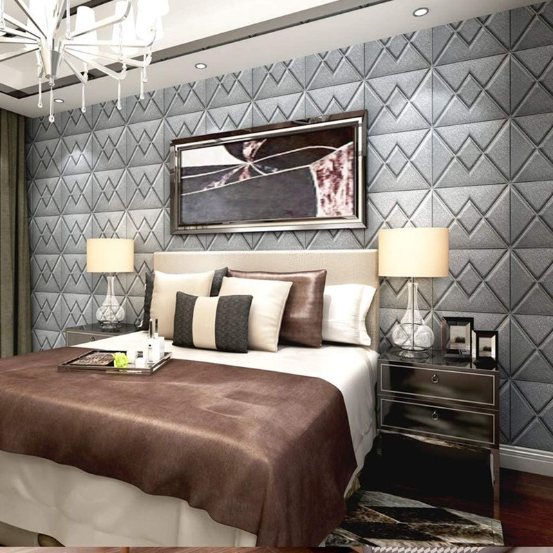 Xốp Dán Tường 3D 35x35Cm Chất Lượng Cao