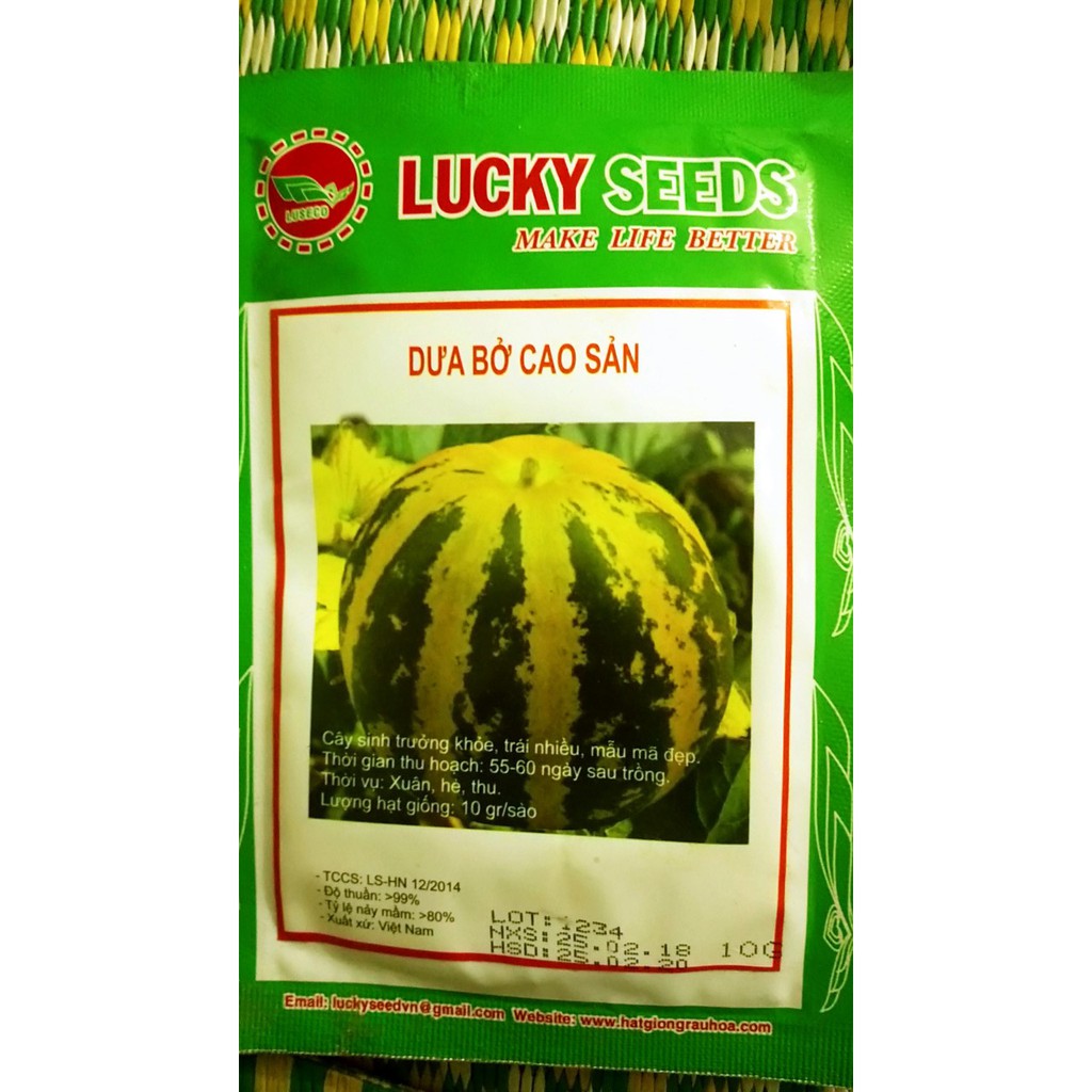 Hạt giống dưa bở cao sản