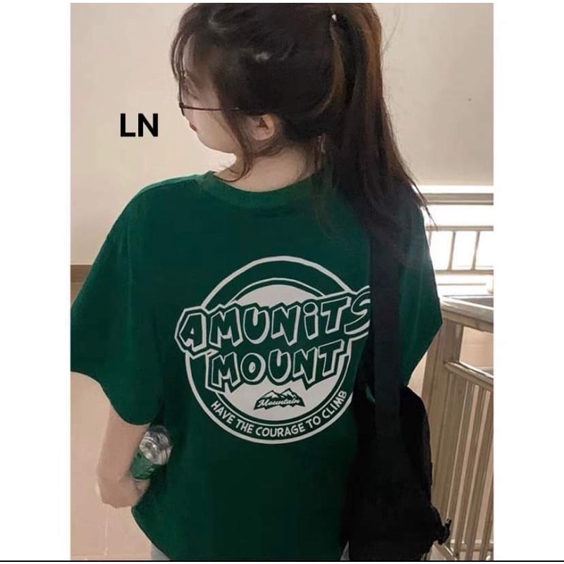 Áo phông AMUNITS in lưng DA6